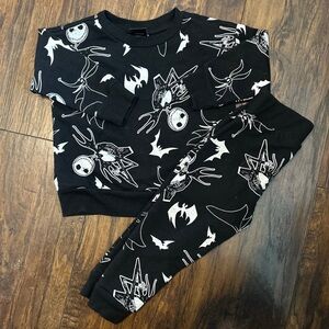 Nightmare before Christmas Themed Kids Sweatshirt and Pants Set